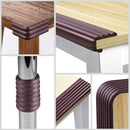 Baby Proofing Edge Corner Protector, 16.4 ft Edge Guards Padding with 3M Adhesive, Extra-Wide Soft Rubber Foam Padding, Furniture,Sharp Edge Safety Corner Edge Bumper Guard-Brown by TinyTreasures Baby Boutique