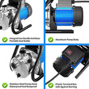 1.6 HP Portable Water Transfer Pump 1500 GPH Electric Shallow Well Pump Garden Booster Pumps for Draining Irrigation Lawn Farm Water Removal by GreenHaven Gardens