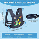 JXM Safety Harness for Active Childs with Quick Grab Handle, Teens Youth Secure Walking Harness with Autism Awareness and Pouch, Adjustable Tether Leash for Autism ADHD Special Needs Child Kids by TinyTreasures Baby Boutique