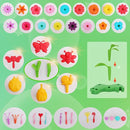 BIRANCO. Flower Garden Building Toys - Build a Bouquet Floral Arrangement Playset for Toddlers and Kids Gifts Age 3, 4, 5, 6 Year Old Girls, Educational STEM Toy (120 PCS) by TinyTreasures Baby Boutique