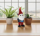 Horror Garden Gnome Decor - 5.5" Halloween Outdoor Statue, Spooky Valentines Gifts & Creepmas Collectible (Weatherproof Resin) by CozyNest Decor