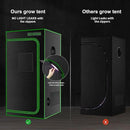 MELONFARM 2x2 Grow Tent, 24"x24"x48'' High Reflective 600D Diamond Mylar Canvas with Observation Window and Floor Tray for Hydroponic Indoor Plant Growing by GreenHaven Gardens