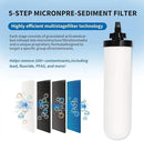 4 PACK 7" Gravity Drinking Water Ceramic Replacement Candle Element Filter with Activated Carbon, 7-Inch Gravity Water Replacement Filter for Basic Gravity Water Filter by CozyNest Decor