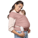 Boba Baby Wrap Carrier – Original Baby Sling Carrier for Newborns (7–35 lbs), Soft, Secure, Hands-Free & Ergonomic, Ideal for Comfortable Bonding, New Parents (Serenity Bloom) by TinyTreasures Baby Boutique