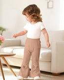 Mioglrie Baby Girls Pants Toddler 3 6 9 12 18 24 Months Leggings Newborn Girls Flared Leggings Infant Bell Bottom Pants by TinyTreasures Baby Boutique