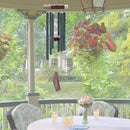 Small Green Wind Chimes for Outside, Tuned Soothing Melody, Sympathy Chimes for Mom/Housewarming, Outdoor Decoration by CozyNest Decor