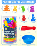 Counting Animals Montessori Toys for 3 4 5 Years Old Boys Girls, Preschool Learning Activities Kindergarten Educational Sensory Toys Gifts for Kids Toddlers Ages 3-5, 4-8 by TinyTreasures Baby Boutique