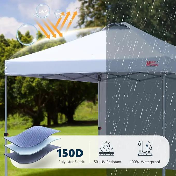 MASTERCANOPY Durable Pop-up Canopy Tent with 1 Sidewall (10'x10',White), photo 9 of 9