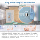 VTech RM5764HD 1080p Smart WiFi Remote Access Baby Monitor, 360° Pan & Tilt, 5" 720p HD Display, HD Night Vision, Soothing Sounds, 2-Way Talk, Temperature Sensor, Motion Detection, iOS & Android by TinyTreasures Baby Boutique