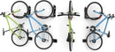 WALMANN BIKEPAL No Lifting Wall Mount Swivel Bike Rack, Wall Bike Hangers for Garage Space Saving Vertical Bike Storage(4 Pack) by GreenHaven Gardens