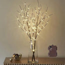 Birchlitland Lighted Brown Branches 32IN 100 LED with Timer Battery Operated, Artificial Tree Branch with Warm,Willow Branch Lights for Home Bedroom Fireplace Christmas Holiday Decoration by CozyNest Decor