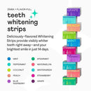 Zimba Teeth Whitening Strips for Teeth Sensitive, White Strips for Teeth Whitening, Teeth Whitener Stain Remover 28 White Strips Included Per Pack, 2 Pack (14 Day Treatment), Spearmint and Watermelon by CozyNest Decor