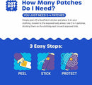NATPAT BuzzPatch Mosquito Patches for Adults - Plant-Based Mosquito Patches, Non Toxic - The Original All Natural Citronella Essential Oil Insect Patch(40 Pack) by TinyTreasures Baby Boutique