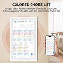 21.5 Inch Smart Digital Calendar, Wall Electronic Calendar, 1920 * 1080 IPS Full HD Touch Screen Display for Family Meal Planner Support - Streamline Household Organization by TinyTreasures Baby Boutique