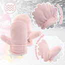 BAVST Baby Toddler Winter Mittens Girls Warm Fleece Lined Gloves Kids Sherpa Lined Mittens for Boys by TinyTreasures Baby Boutique