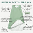 Baby Bamboo Sleep Sack, 70% Rayon Made from Bamboo 30% Cotton 1.0 TOG Infant Wearable Blanket by TinyTreasures Baby Boutique