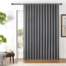 Joydeco Custom Blackout Curtains for Bedroom, 1 Panel Room Darkening Curtains & Drapes for Living Room Window Rod Pocket Back Tab (Custom Size,Light Grey) by TinyTreasures Baby Boutique