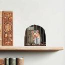 Mouse Reading Book, Wall Decor Sticker Decal, Kids Room, Classroom, Home, Bedroom, Bookcase, Book Lover, of Mice and Men, Children, Adorable, (Mouse Trap) by CozyNest Decor