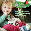 Montessori Educational Insect Busy Cube Toys for 1+ Year Old Boys Girls, Car Seat Airplane Travel Sensory Toys for Toddlers 1-3, 1st Birthday Gifts 6 12 Months by TinyTreasures Baby Boutique
