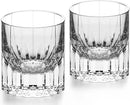 KAMMAK Crystal Whiskey Glasses Set of 2, 7.27oz Old Fashioned Glasses Stemless, Hand Blown White Cocktail Glasses, Engagement Gifts for Couples, Women, Men by CozyNest Decor