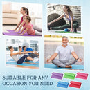 10 Pack Yoga Mats Bulk, 68'' x 24'' x 4mm Thick Yoga Mats for Kids and Adult Gym Mats Bundle Latex Free Exercise Mats with Non Slip Texture for Outdoor Yoga, Pilates or Workout by TinyTreasures Baby Boutique