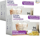 The Clean People Laundry Detergent Pods - Hypoallergenic Laundry Pods - Ultra Concentrated, Recyclable Packaging, Stain Fighting - Lavender, 192 Pack by TinyTreasures Baby Boutique