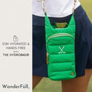 WanderFull® Original HydroBag® Collection, Water Bottle Holder w/Strap & Phone Pocket, Hands-Free Crossbody Water Bottle Bag by TinyTreasures Baby Boutique
