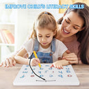 Magnetic Alphabet Tracing Board, ABC Magnetic Letter Board, Magnets Tablet Drawing Board Preschool Learning Toys for Kids by TinyTreasures Baby Boutique