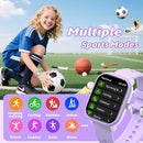 Smart Watch for Kids Girls Boys No APP/Phone Needed, 1.8" IP68 Waterproof Sport Kids Watch Pedometer, Heart Rate, Sleep Monitor, Step Counter, 12 Puzzle Games for Girls Boys Teens 6-16 by TinyTreasures Baby Boutique