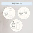 Vitruvi Air Waterless Diffuser for Home, 1500 Sq Ft Coverage | Diffusers for Home, Oil Diffuser, Housewarming Gift, Ceramic Finish, 5 Adjustable Scent Strengths | White by TinyTreasures Baby Boutique