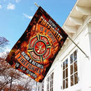 FLAGWIX Firefighter Flag Decorations - Independence Day, 4th of July Decorations Outdoor Flags, House Flag 30x40 - USA House Garden Flags Premium Polyester, Decorative Indoors Outdoor Flags by GreenHaven Gardens