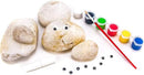 Creative Roots Paint Your Own Rock Pets by Horizon Group USA, 6 Colors, Paint Brush, Wiggly Eyes and Glue Included, Multicolor by GreenHaven Gardens