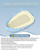 Baby Lounger - Infant Lounger for Newborn 0-25 Months, Waterproof Inner Cover and Pure Cotton Breathable Baby Nest Cover, Newborn Lounger for Baby Boys&Girls, Portable Baby Bed for Home and Travel by TinyTreasures Baby Boutique