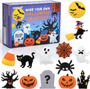 CiyvoLyeen Halloween Craft Kit Kids DIY Crafting and Sewing Set HalloweenStuffed Animal Felt Plushie for Girls and Boys Educational Beginners Sewing Set Sewing Kits for Kids Age 8 9 10 11 12 by TinyTreasures Baby Boutique