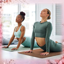 Timgle 24 Pack 68" x 24" Yoga Mat Bulk, 4mm Thick Extra Long Sports Mat Anti Slip Tear Resistant Yoga Exercise Set for Fitness Stretching Home Workout Gym and Studio by TinyTreasures Baby Boutique
