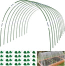 MAXPACE Greenhouse Hoops for 2.7ft or Wider Grow Tunnel, Rust-Free Fiberglass Support Hoops Frame for Garden Fabric, DIY Plant Support Garden Stakes, Gardening Supplies, 50pcs by GreenHaven Gardens