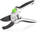 WORKPRO Garden Anvil Pruning Shears, 8" Pruning Scissors Heavy Duty with Ergonomically Design Handle, Labor-Saving Garden Clippers Hand Tools for Thick Dry branches and Dead Plants by GreenHaven Gardens