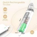 Nasal Aspirator for Baby - Baby Nose Sucker with 3 Suction Levels, Baby Nasal Aspirator, Electric Nose Suction for Baby with 3 Silicone Tips Music and Light, Rechargeable Snot Nose Sucker for Babies by TinyTreasures Baby Boutique