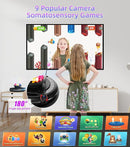 FWFX Dance Mat for Kids and Adults, 2-Player Musical Electronic Dancing Game for TV, Active Indoor Game for Family Parties & Basement Fun - Birthday for Boys, Girls (Gray) by TinyTreasures Baby Boutique