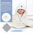 MoreFeel Collapsible Baby Bathtub for Newborn with Thermometer & 1 Hooded Towel & 1 Soft Floating Cushion,Portable Travel Bathtub with Drain Hole, Durable Foldable Baby Tubs for Infants to Toddler by TinyTreasures Baby Boutique