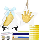 Baby Hand & Footprint Keepsake Kit - Personalized Handprint Footprint Ornament for Newborn Babies, New Mom Gifts, Baby Shower & Registry, Nursery Picture Frame, Pet Paw Print Ornament by TinyTreasures Baby Boutique