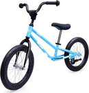 16 Inch Kids Balance Bike for 5-8 Year Old, BMX Kids Bike with No Pedals, Air Rubber Tires, Footrests, Adjustable Height for Big Kids, Boys, Girls by TinyTreasures Baby Boutique