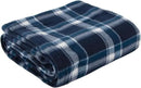 50x60 Throw Blankets, Plaid Fleece Throw Blankets for Bedroom, Couch, Livingroom, Chair, Pets, Outdoors by CozyNest Decor