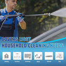 Pressure Washer with 4 Quick Connect Nozzles,Inlet Hose & Filter, Foam Cannon for Cars/Fences/Driveways Cleaning by GreenHaven Gardens