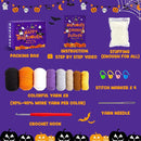 MAGIMUSE Crochet Kit for Beginners, Crochet Starter Kits Halloween Amigurumi Knitting Crochet Animals Kits Hooks Yarn Set with Step-by-Step Video Tutorials, 3 Colorful Bats (40%+ Yarn)… by TinyTreasures Baby Boutique