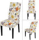 JQinHome Pattern Chair Covers for Dining Room Set of 4, High Stretch Removable Washable Parsons Chair Slipcover for Home Party Hotel Wedding Ceremony (Flower,4PCS) by CozyNest Decor