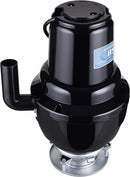 Waste Maid 10-US-WM-658-3B Garbage Disposal Anti-Jam Stainless Steel Food Waste Grinding System, 1-1/4 HP Premium, Black by CozyNest Decor