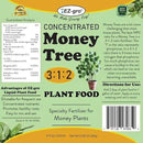 EZ-GRO Professional Liquid Money Tree Fertilizer - 8 oz | Liquid Fertilizer for Money Tree & Houseplants | 3:1:2 Ratio of Concentrated Nutrients for Indoor Plant Food by GreenHaven Gardens