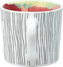 You Are So Special - 16 Oz Debossed Butterfly Rainbow Stripe Coffee Cup Mug by CozyNest Decor