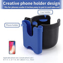 Accmor Stroller Cup Holder with Phone Holder, Bike Cup Holder, Universal Cup Holder for Uppababy Nuna Doona Strollers, 2-in-1 Cup Phone Holder for Stroller, Bike, Wheelchair, Walker, Scooter by TinyTreasures Baby Boutique